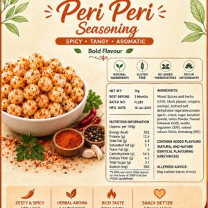 Peri Peri Flavoured Makhana | Fruitsmonk